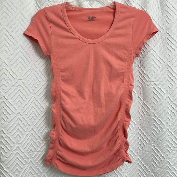 Athleta Pure Tee Tango Coral‎ Size XS - Picture 3 of 5